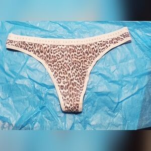Victoria's Secret Leopard Print Thong